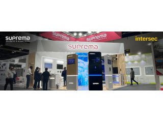 Suprema представила терминал контроля доступа третьего поколения на выставке в Дубае