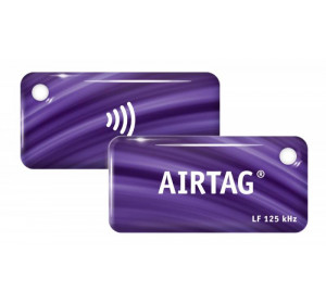 Брелок AIRTAG Temic, кодируемый в Em-Marine, HID (фиолетовый)