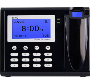 Настольная биометрическая система учета рабочего времени Anviz D100