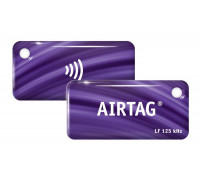 Брелок AIRTAG Temic, кодированный в HID Proximity (фиолетовый)