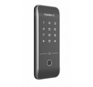 Электронный биометрический замок Kaadas R7-5 Black, накладной, без ручки