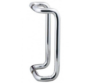 Ручка-скоба дверная Abloy Presto 138/250 K Ms Cr, латунь хромированная