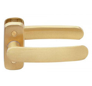 Ручка дверная Abloy Polar 6/0650 A Ms Cr (40-70 мм), латунь хромированная