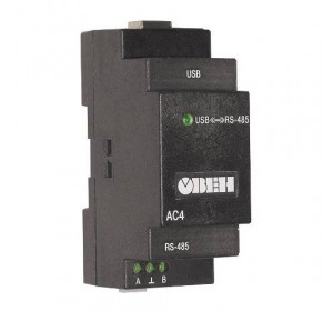 Автоматический преобразователь интерфейсов USB/RS-485 Овен АС4